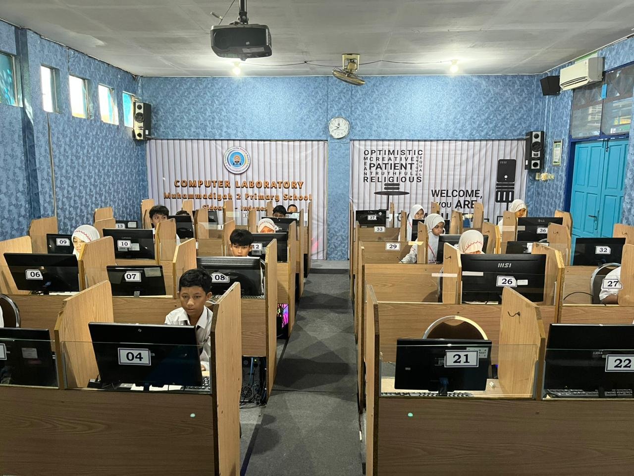 Sebanyak 61 Siswa Sdamada Ikuti TKA